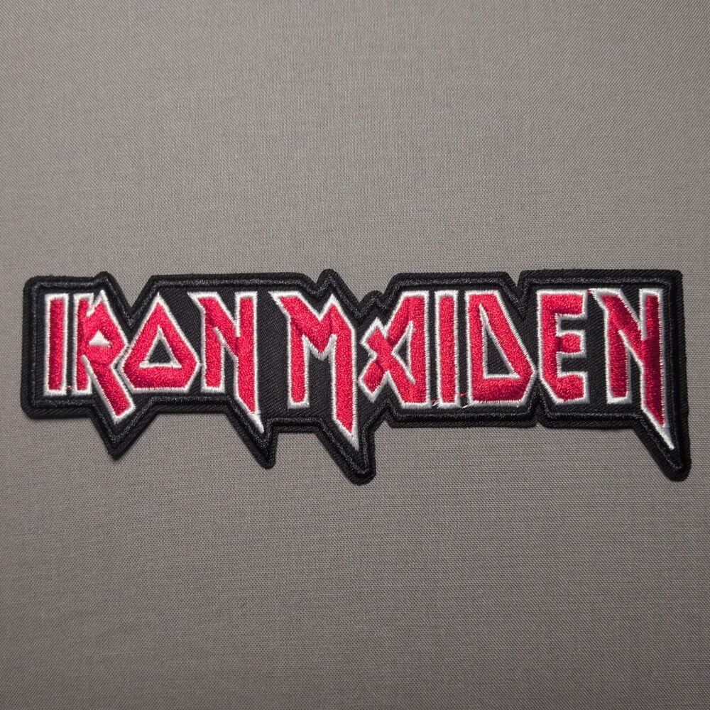 Iron Maiden Rock Band Iron On Patch | Heavy Metal Embroidered Patch